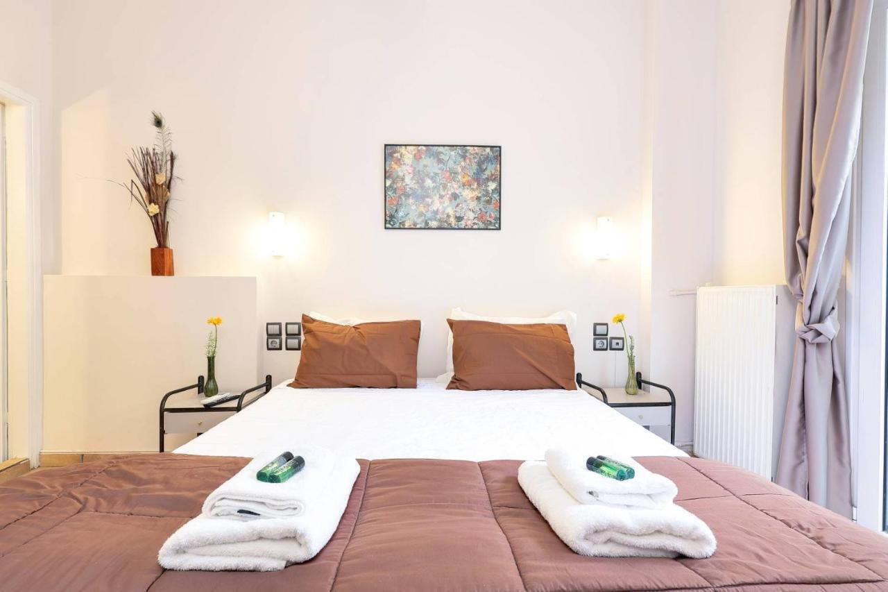 Silver Athens Double Room With Balcony Экстерьер фото