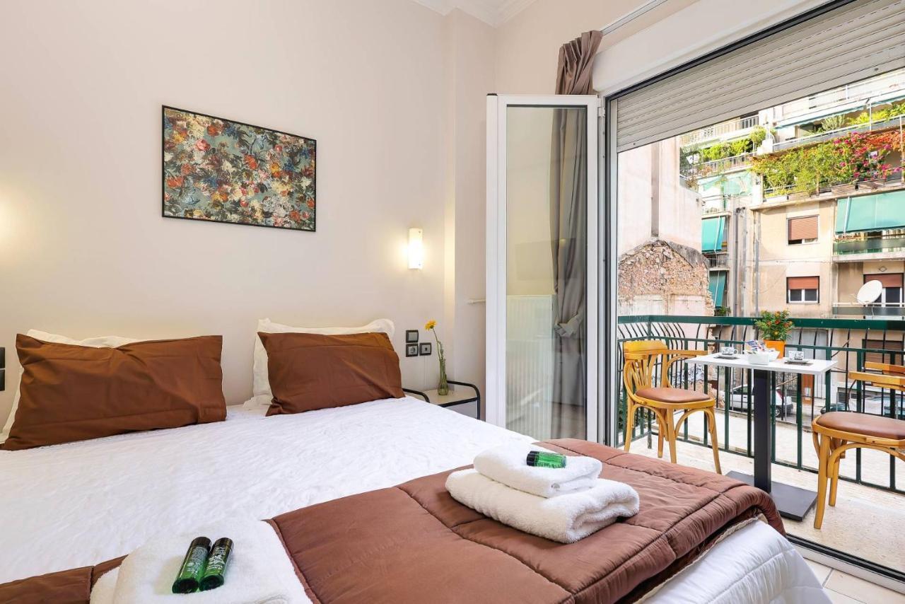 Silver Athens Double Room With Balcony Экстерьер фото