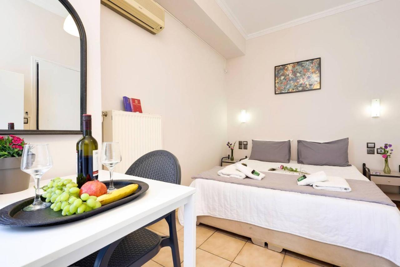 Silver Athens Double Room With Balcony Экстерьер фото