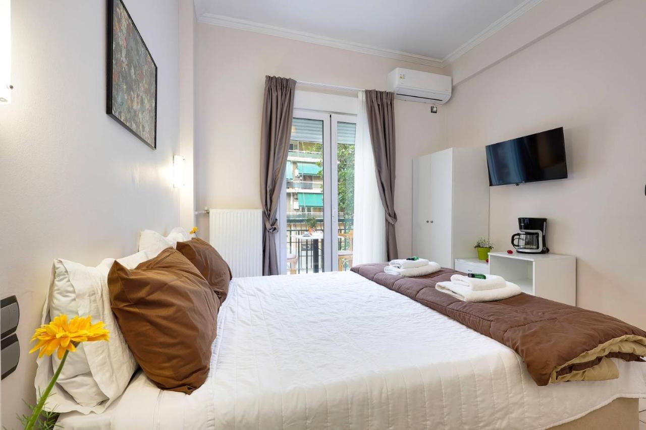 Silver Athens Double Room With Balcony Экстерьер фото