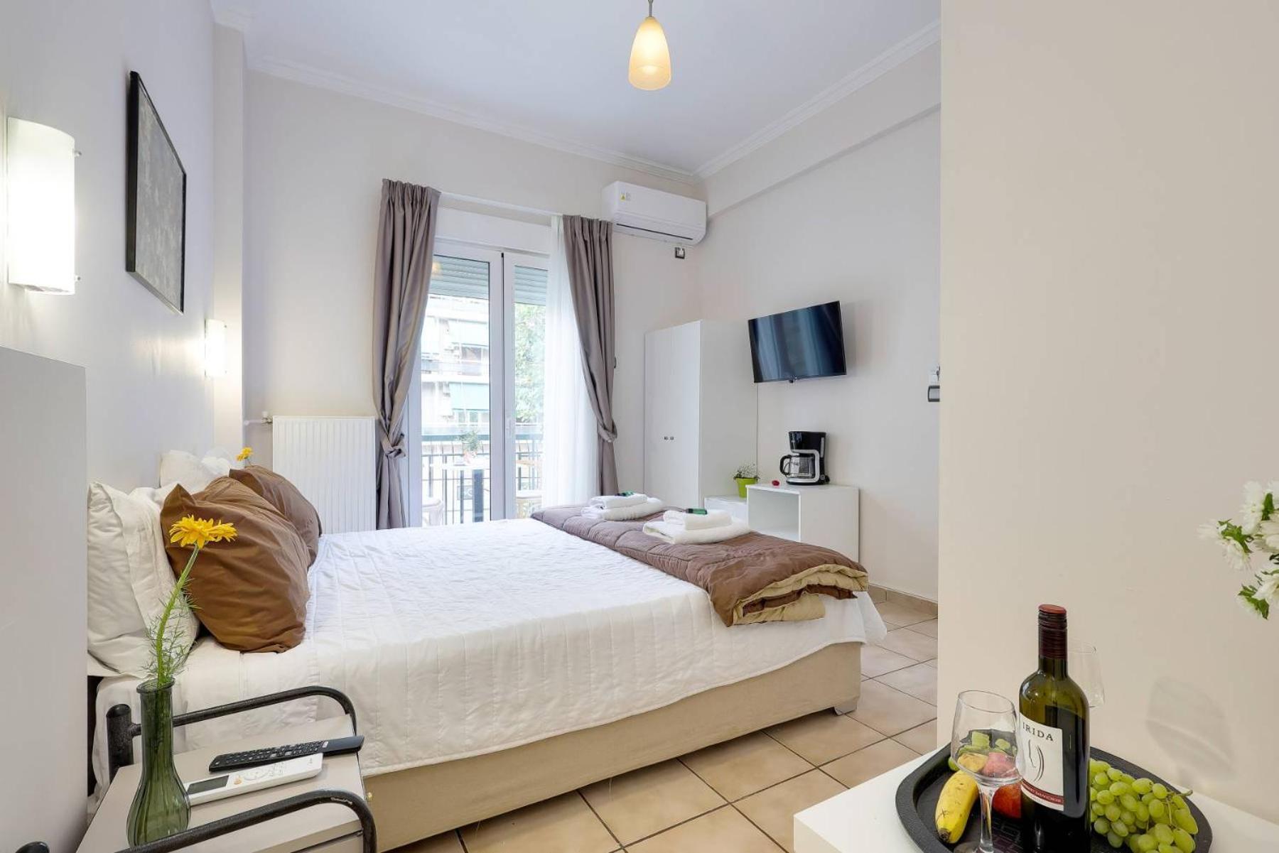 Silver Athens Double Room With Balcony Экстерьер фото