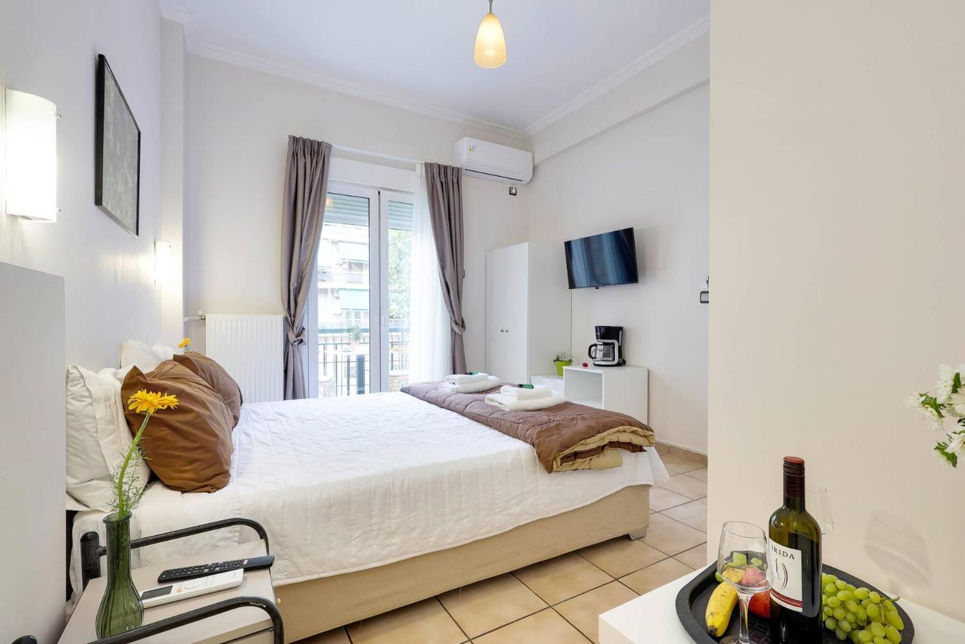 Silver Athens Double Room With Balcony Экстерьер фото