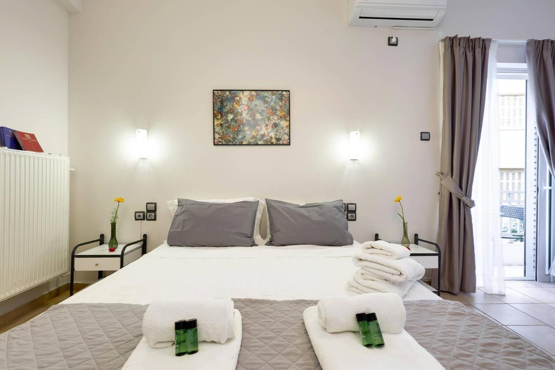 Silver Athens Double Room With Balcony Экстерьер фото