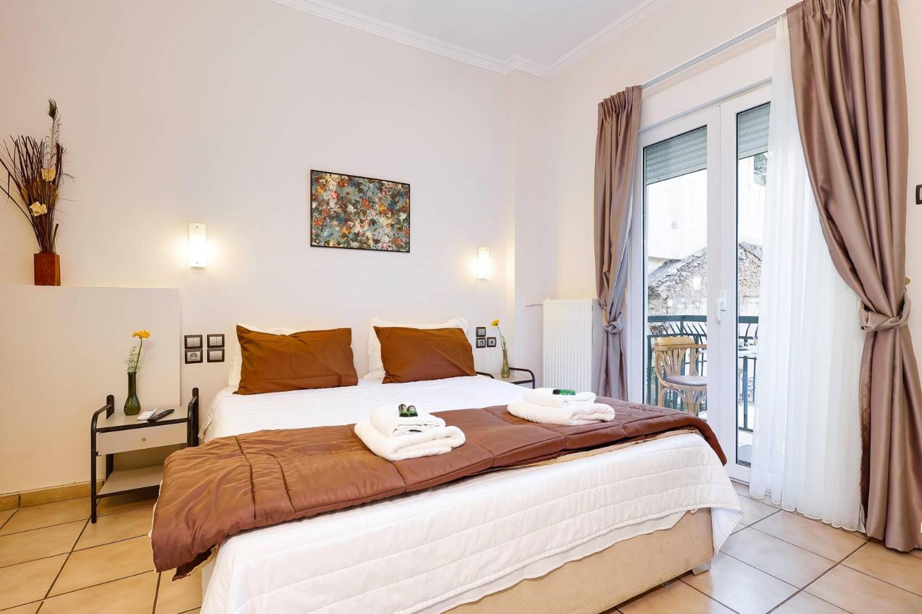 Silver Athens Double Room With Balcony Экстерьер фото