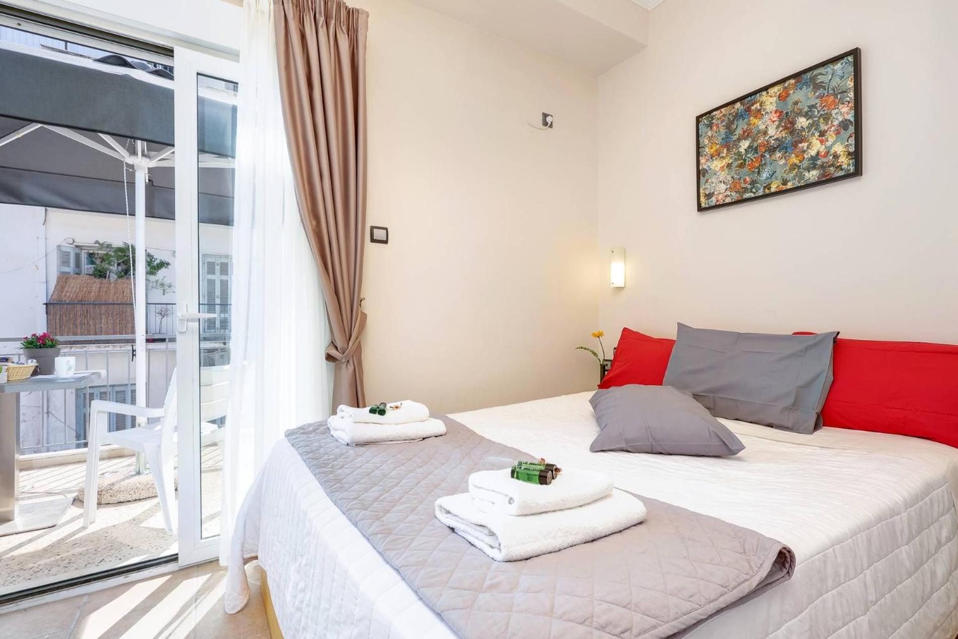 Silver Athens Double Room With Balcony Экстерьер фото