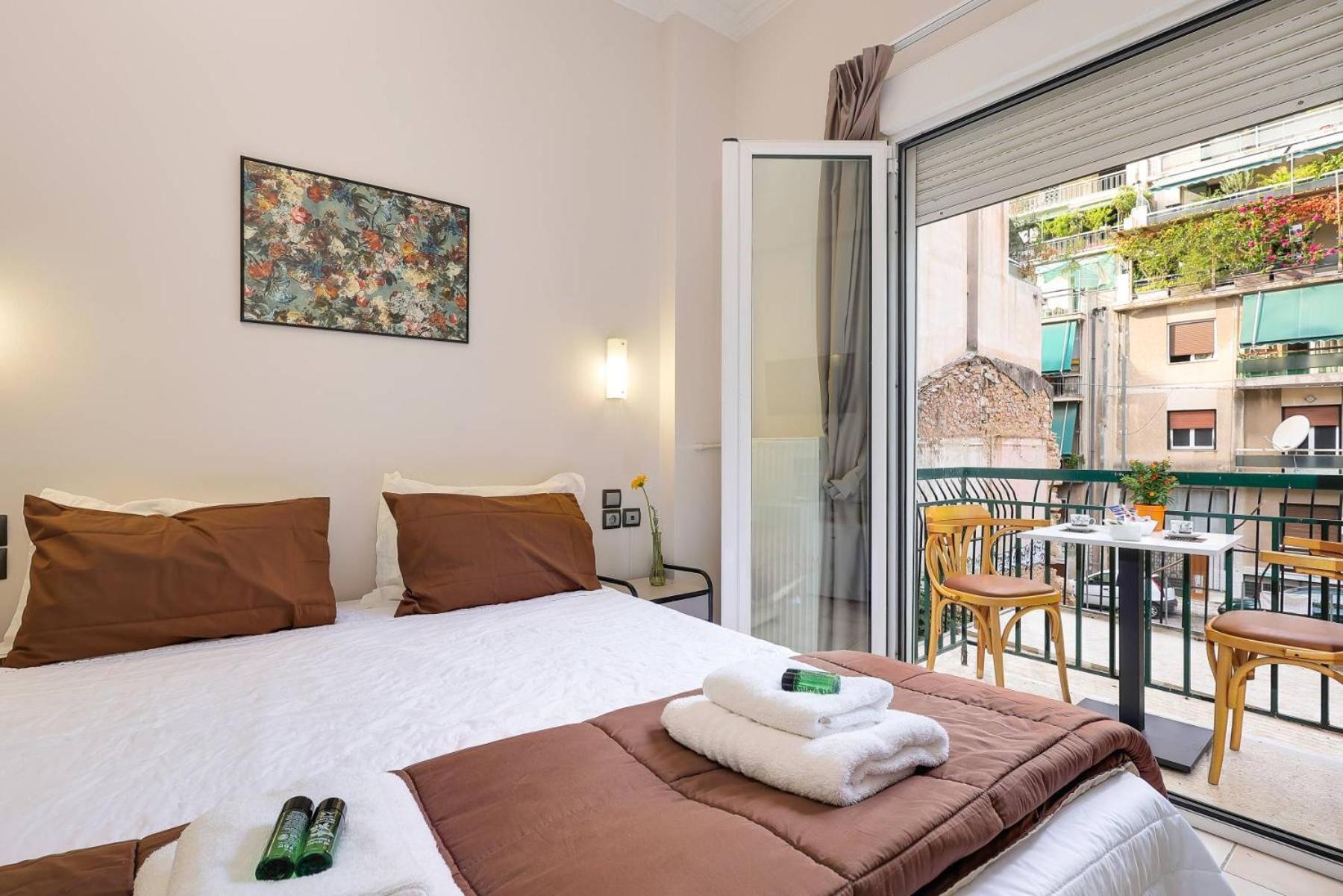 Silver Athens Double Room With Balcony Экстерьер фото