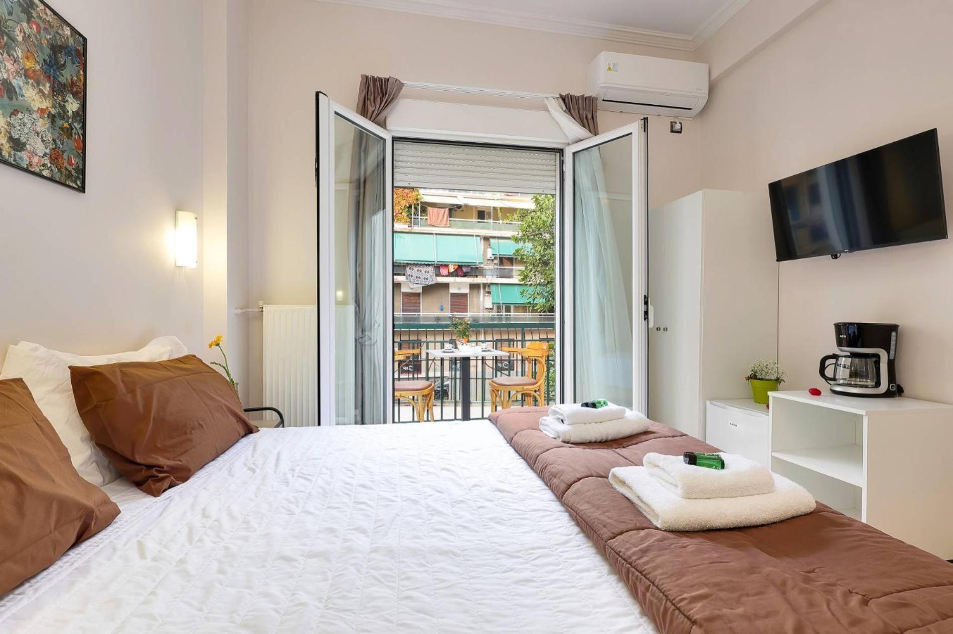 Silver Athens Double Room With Balcony Экстерьер фото